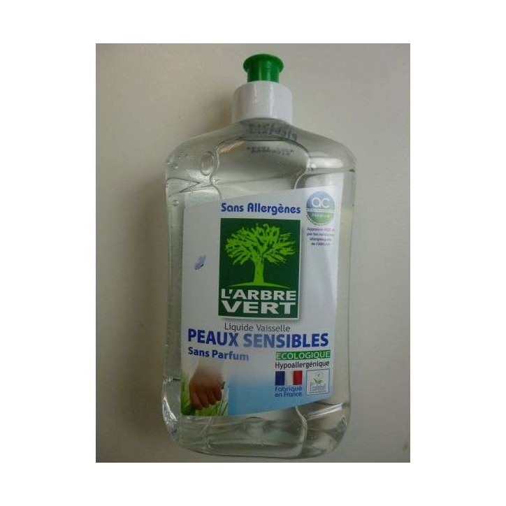 LIQUIDE VAISSELLE PEAU SENSIBLE 500 ML ARBRE VERT