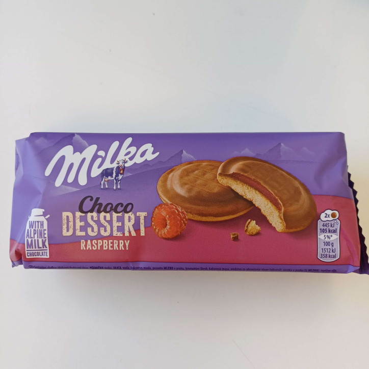 MILKA JAFFA FRAMBOISE 147 GRS