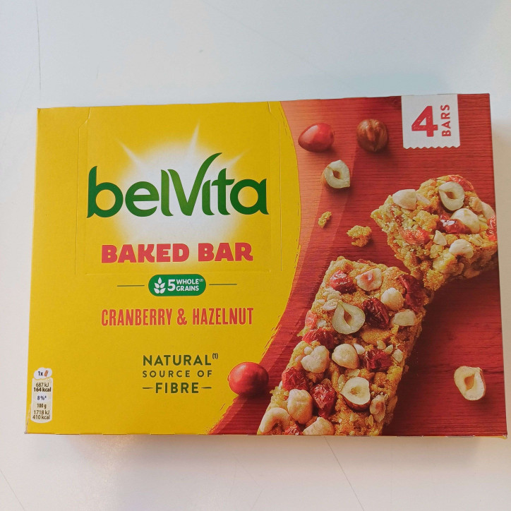 BELVITA BAKED BAR 160GRS 