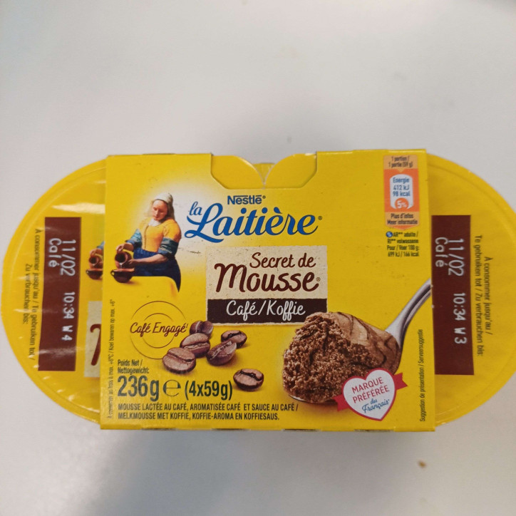 SECRET DE MOUSSE CAFÉ