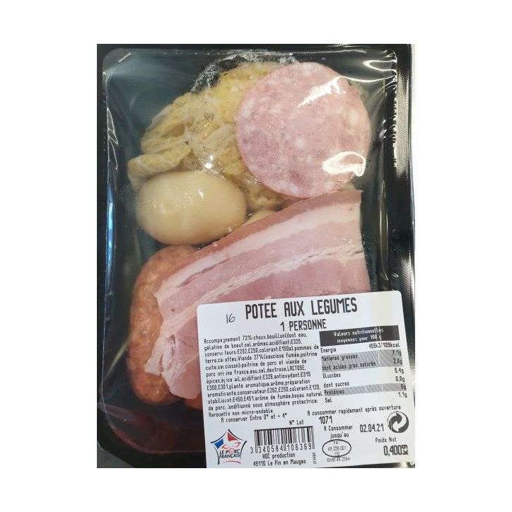 POTEE 1 PERSONNE 400G