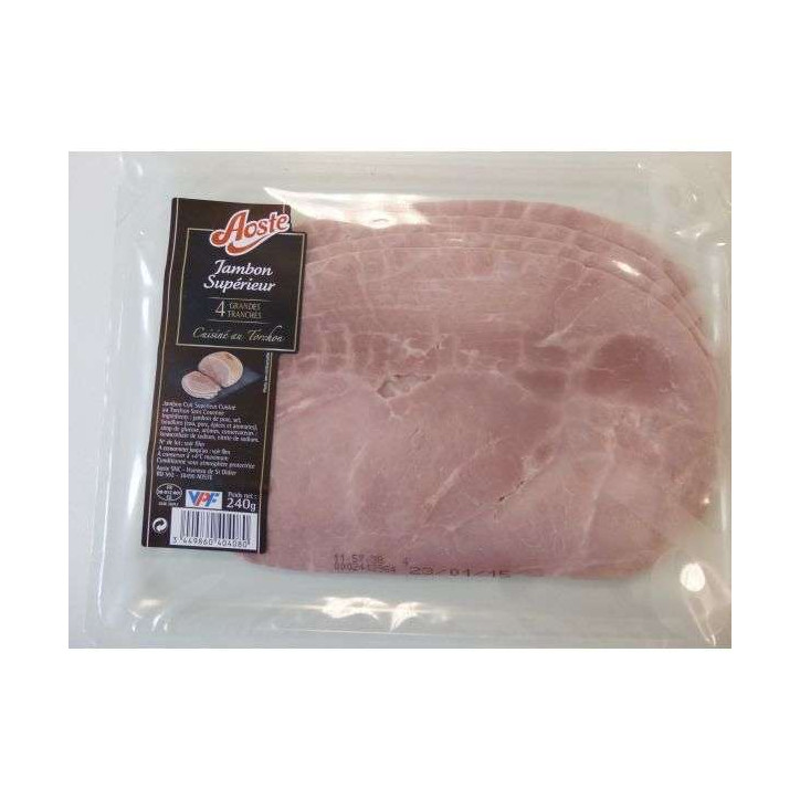 JAMBON CUIT SUP 4 TR 240G