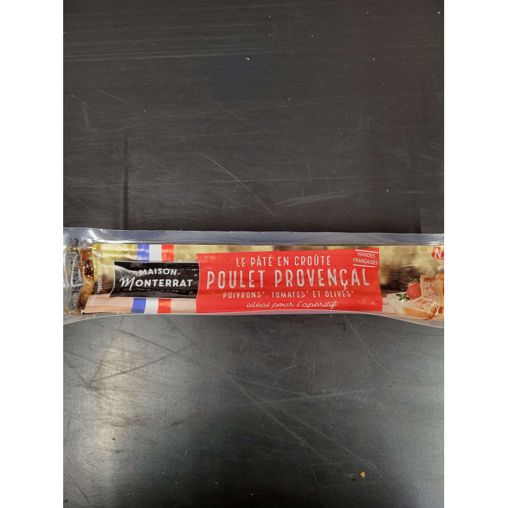 PATE CROUTE POULET PROVENCAL 450G