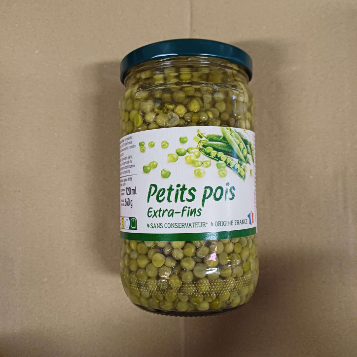 PETITS POIS EXTRA FINS 445GR