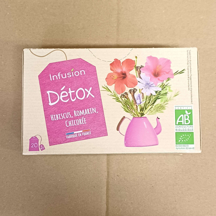 TISANE DETOX BIO 20 SACHETS
