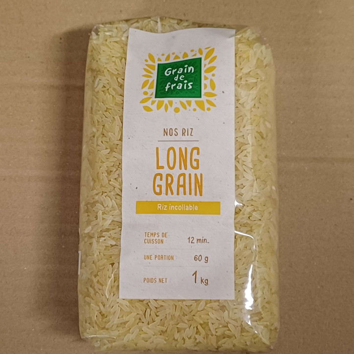 RIZ LONG ETUVE 1 KG 
