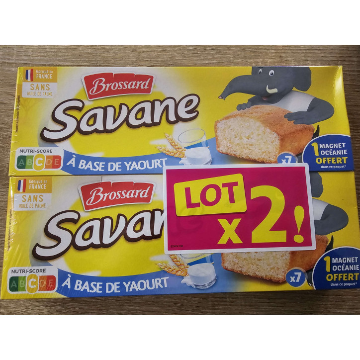 LOT SAVANE YAOURT BROSSARD 420 GRS 