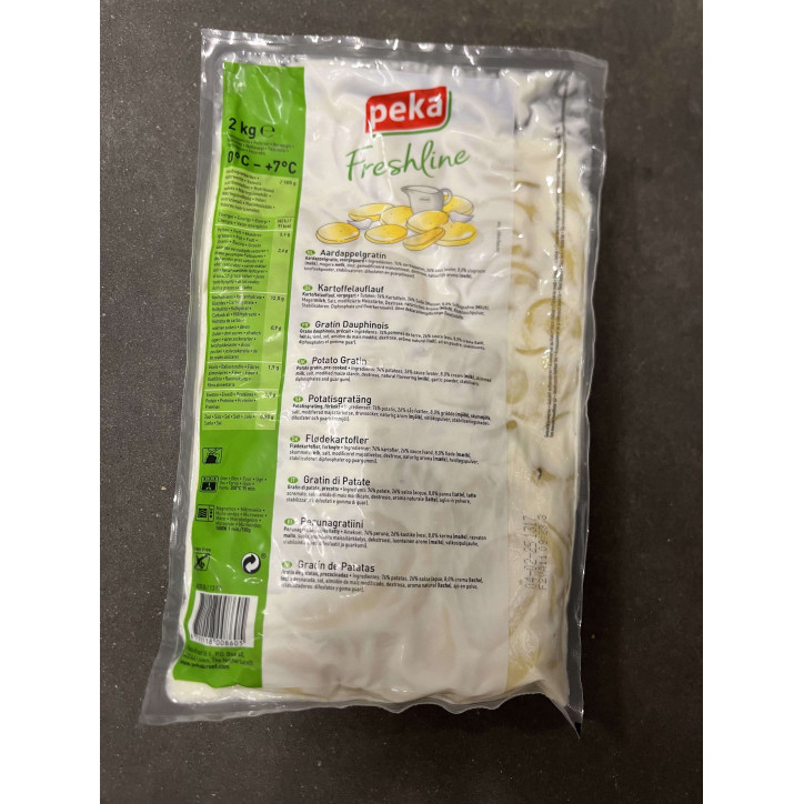 GRATIN DAUPHINOIS POCHE 2KG