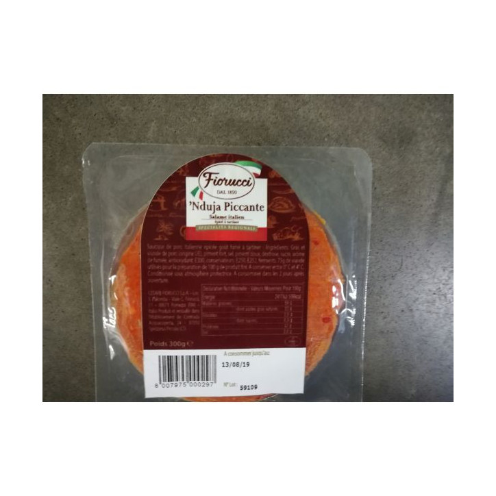 NDUJA PICCANTE 300 GRS 