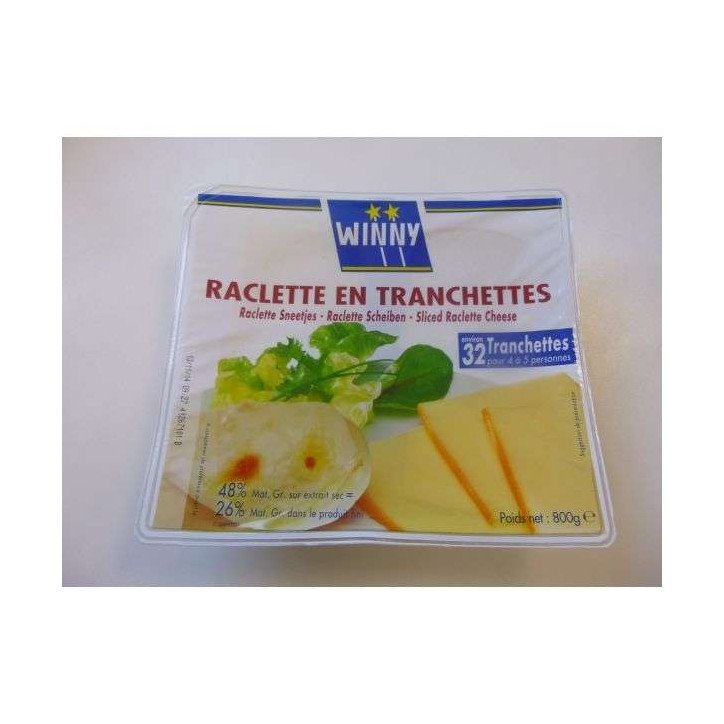 FROMAGE RACLETTE 800 GR