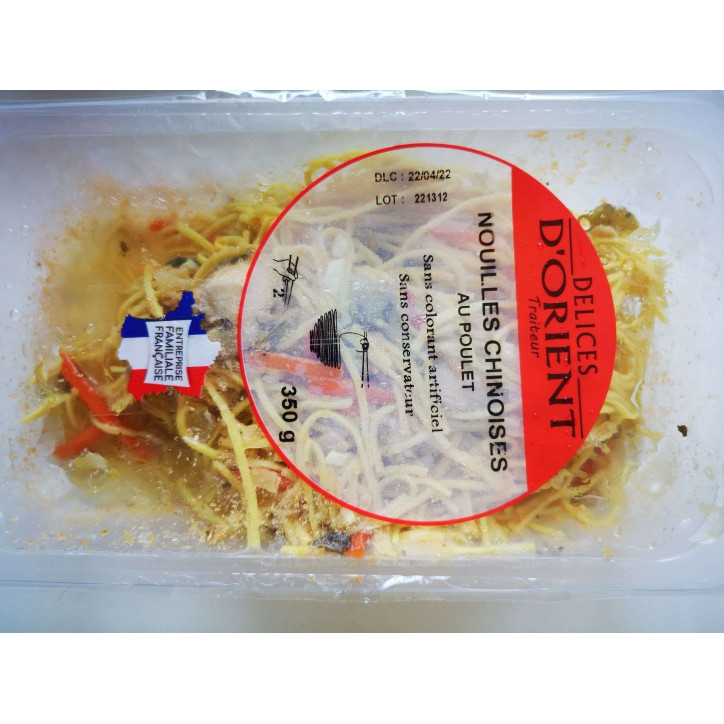 NOUILLES CHINOISES AU POULET 350 GRS 
