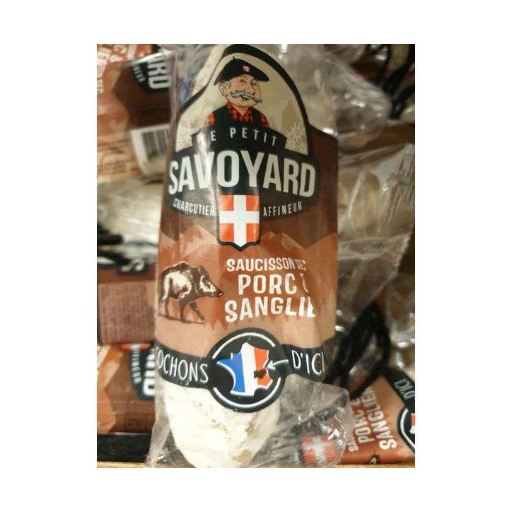 SAUCISSON PORC & SANGLIER 200G