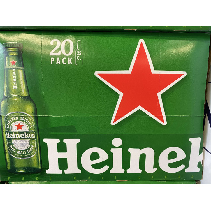 HEINEKEN 20 X 25 CL