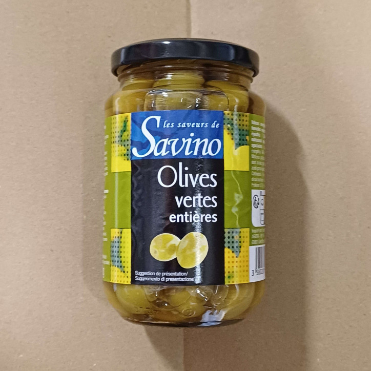 OLIVES VERTES ENTIERES 37CL