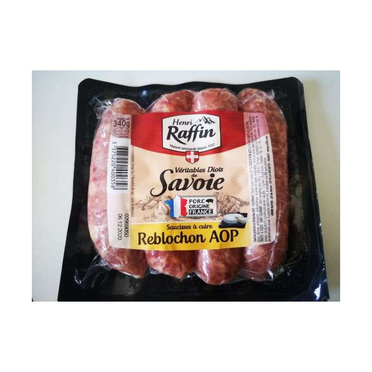 SAUCISSE SAVOIE REBLOCHON 340 GRS 