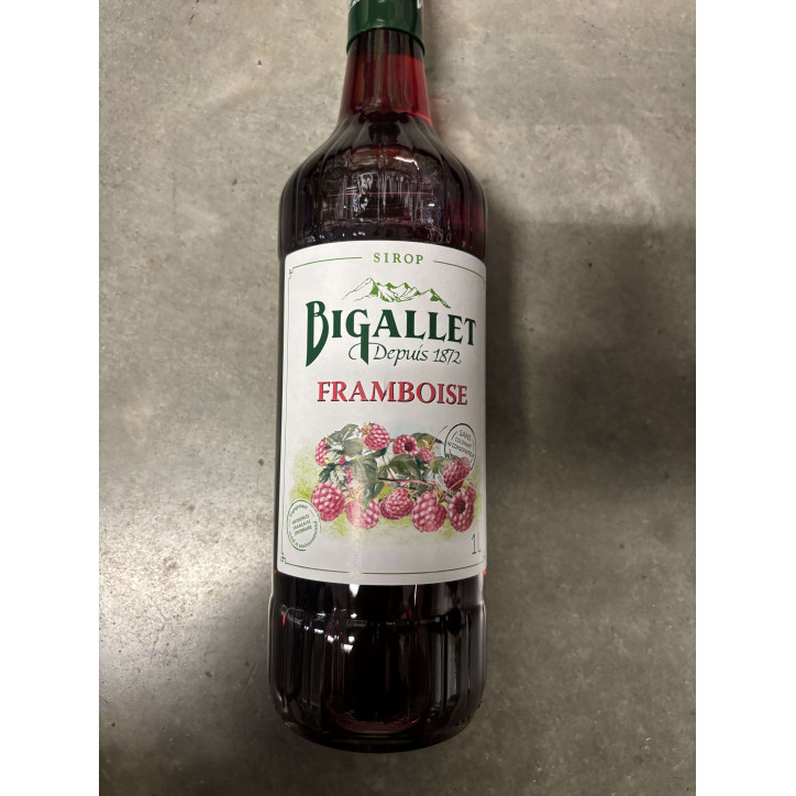 BIGALLET SIROP 1L FRAMBOISE
