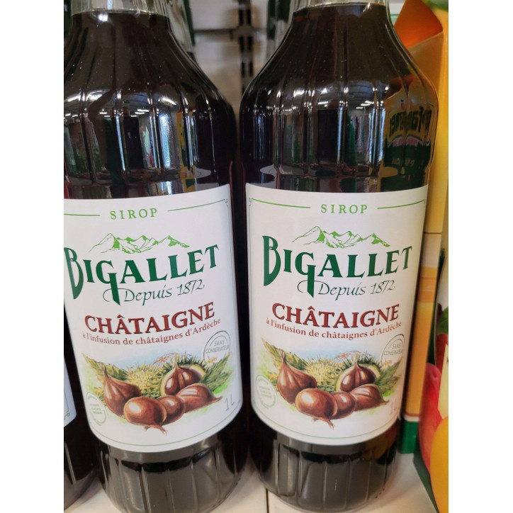 SIROP BIGALLET 1L CHATAIGNE