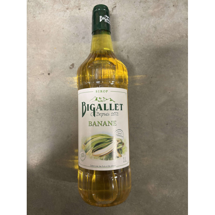 SIROP BIGALLET 1L BANANE SIROP BIGALLET 1L BANANE