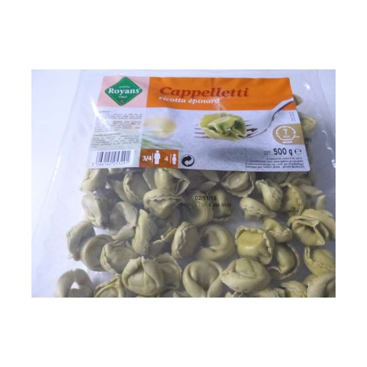 CAPPELLETTI RICOTTA EPINARD 500G
