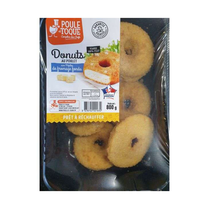 DONUTS POULET FROMAGE 800G