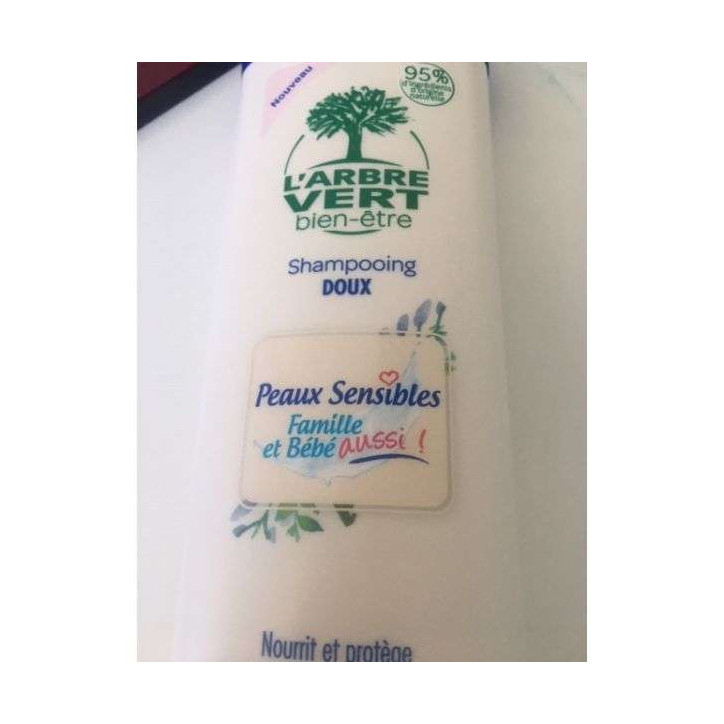 SHAMPOOING  PEAUX SENSIBLES ARBRE VERT 250 ML
