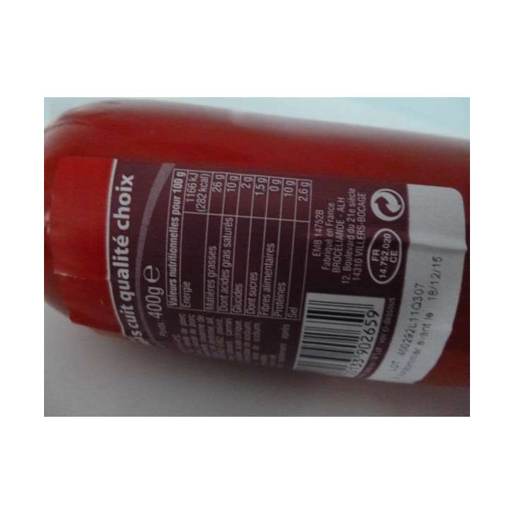 CERVELAS CUIT 400 GR