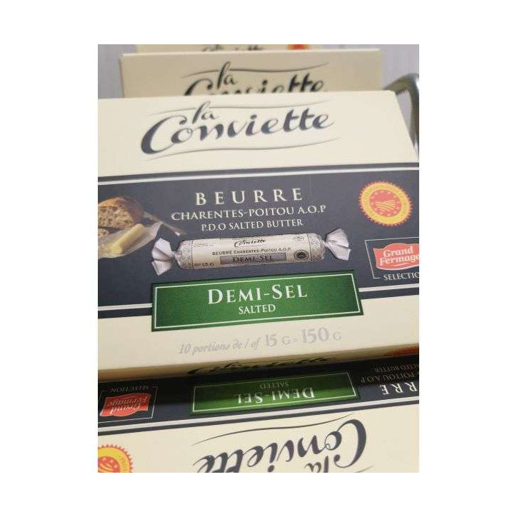 BEURRE DEMI SEL 150 GRS