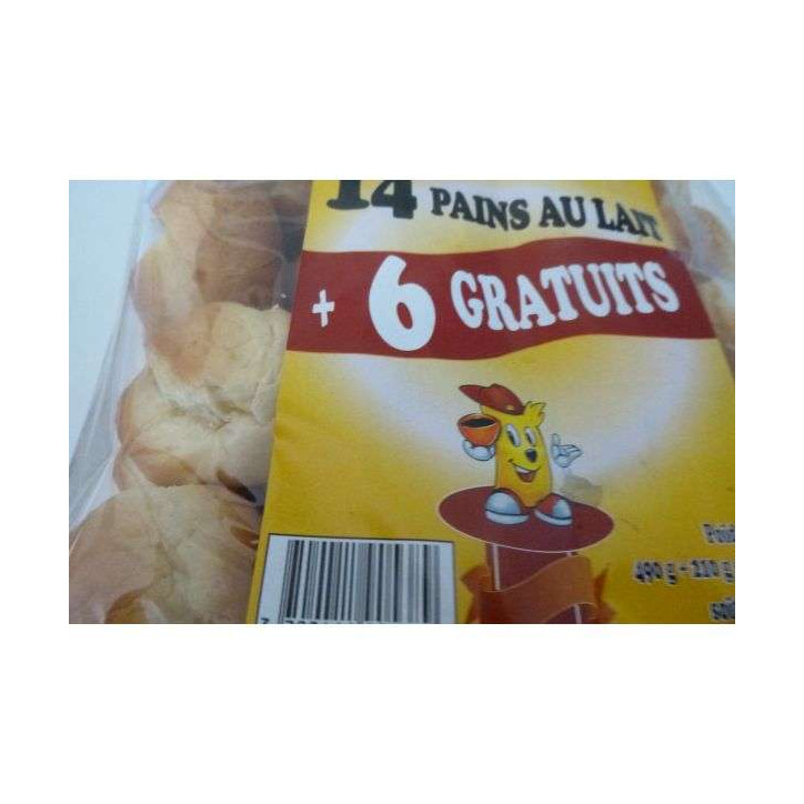 20 PAINS AU LAIT 700 GR
