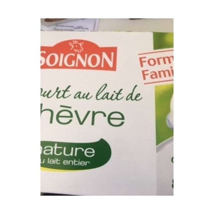 YAOURT CHEVRE SOIGNON X 8