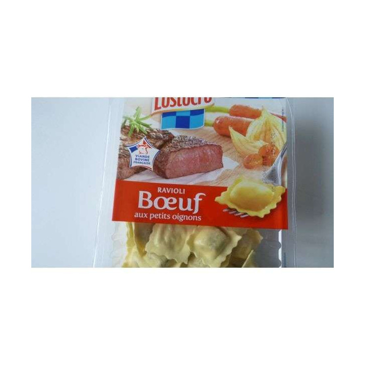 RAVIOLIS LUSTUCRU EXTRA BOEUF 300G