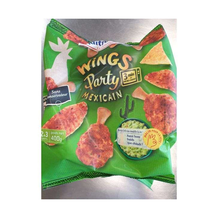 WINGS PARTY MEXICAIN 400G