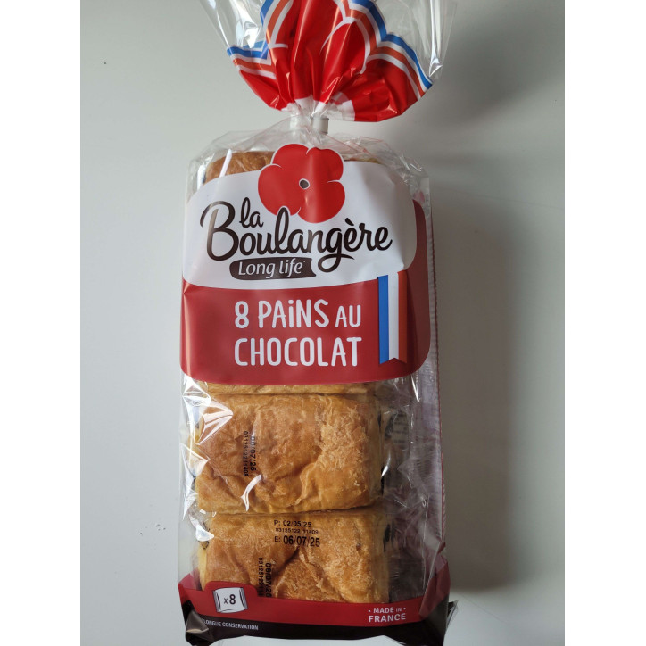8 PAINS AUX CHOCOLAT LA BLG 360 GRS