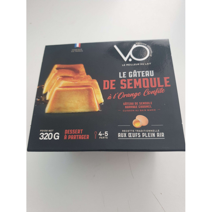 GATEAU SEMOULE ORANGE 320G