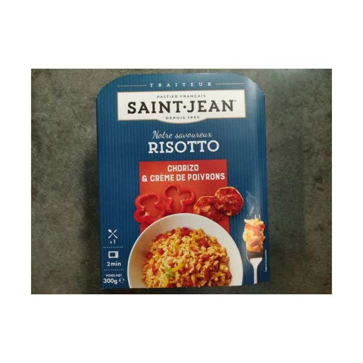 RISOTTO CHORIZO POIVRONS 300G