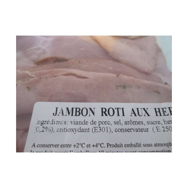 JAMBON ROTI AUX HERBES 100 GR