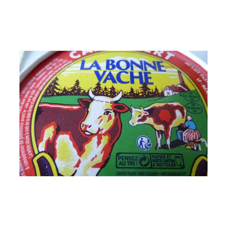 CAMEMBERT LA BONNE VACHE 240 GR