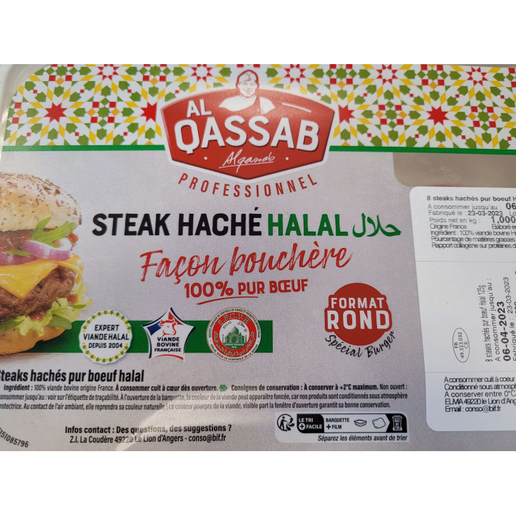 STEAK HACHE HALAL 1KG