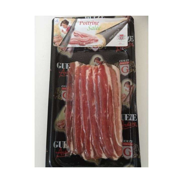 LARD POITRINE FUMÉE 100GRS ENV