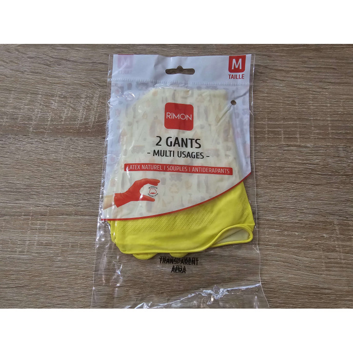 2 GANTS MULTI USAGES TAILLE AU CHOIX