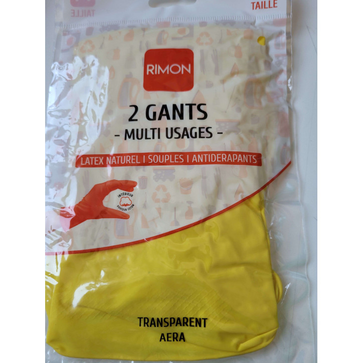 2 GANTS MULTI USAGES TAILLE M