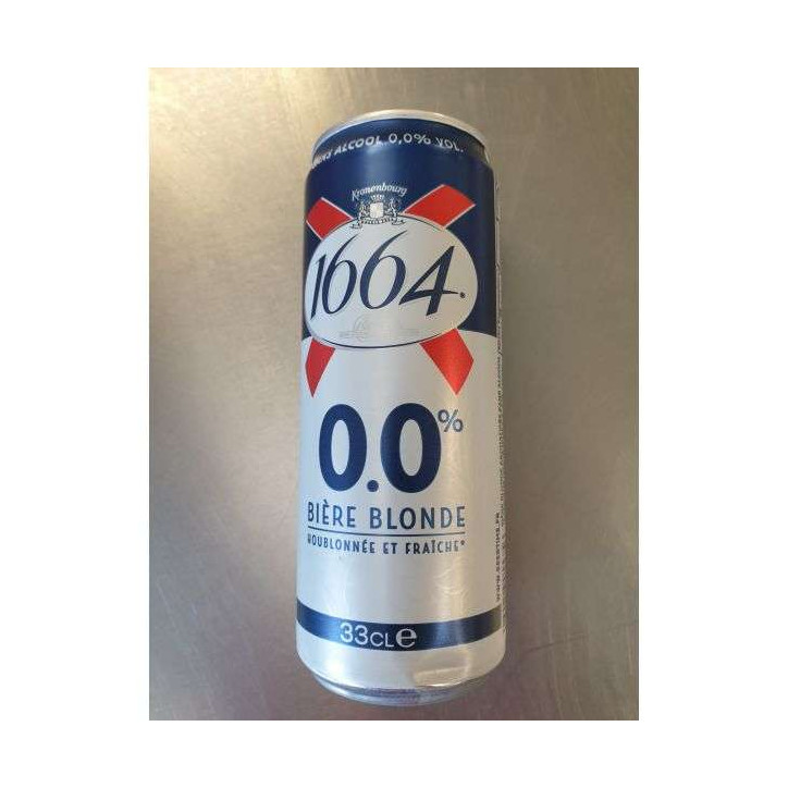1664 BLONDE SANS ALCOOL 33CL
