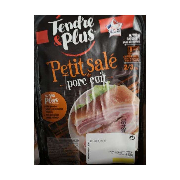 PÊTIT SALÉ DE PORC CUIT 600GRS ENV 