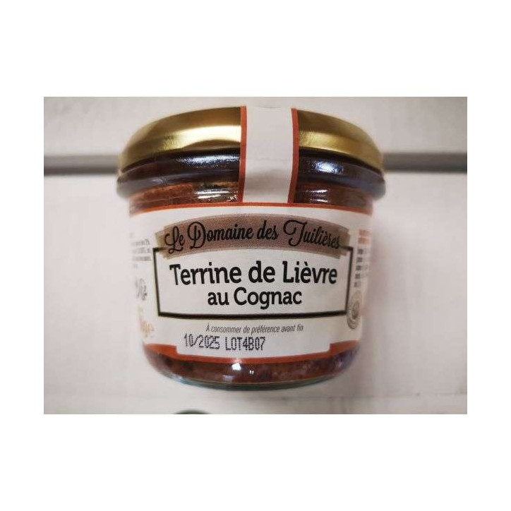 TERRINE DE LIEVRE COGNAC 180GR