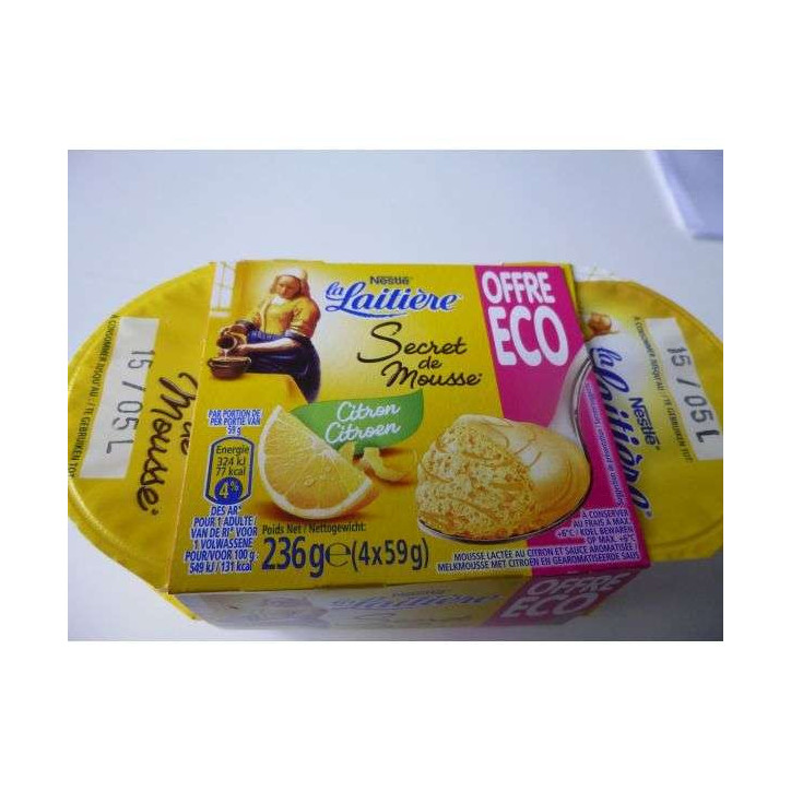 SECRET DE MOUSSE CITRON