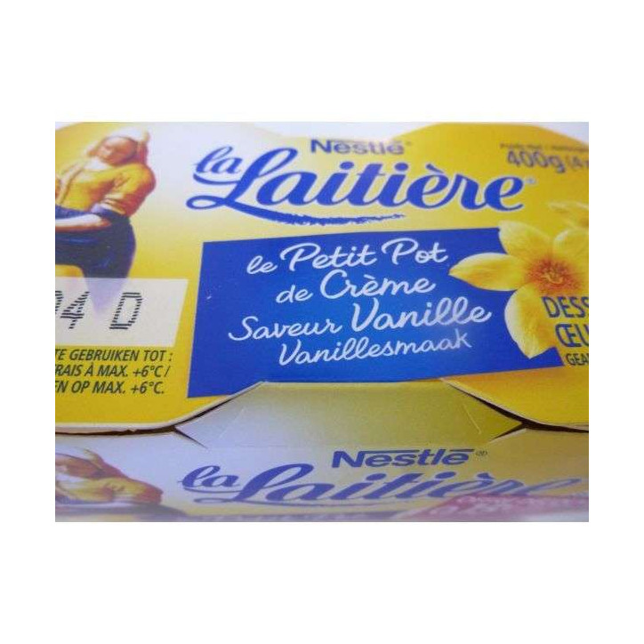 PETIT POT VANILLE X 4
