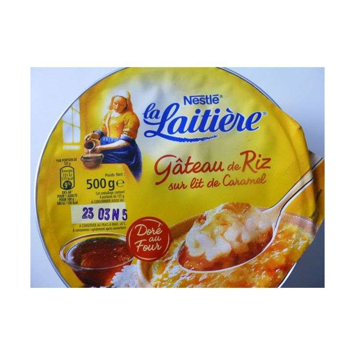 GATEAU DE RIZ CARAMEL