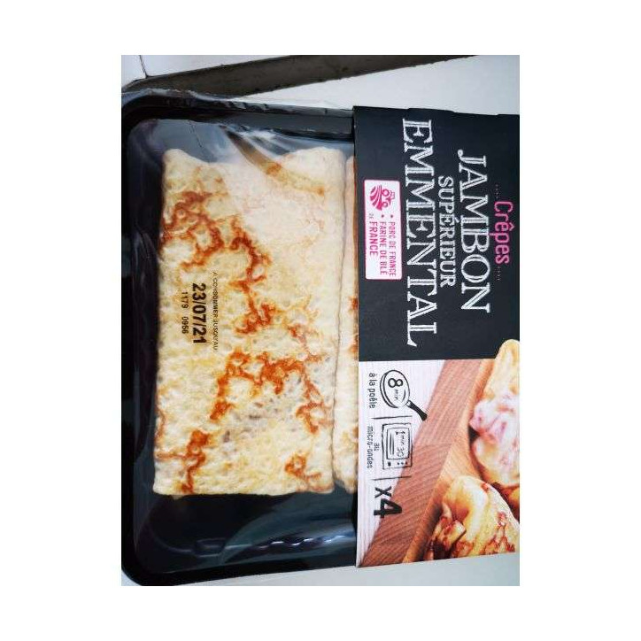 CREPES JAMBON EMMENTAL 400GRS