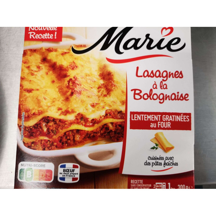 LASAGNE A LA BOLOGNAISE 300GRS