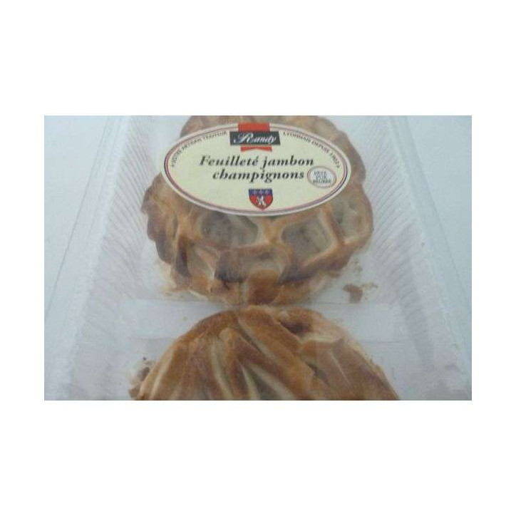 FEUILLETE JAMBON CHAMPIGNON 280 GR