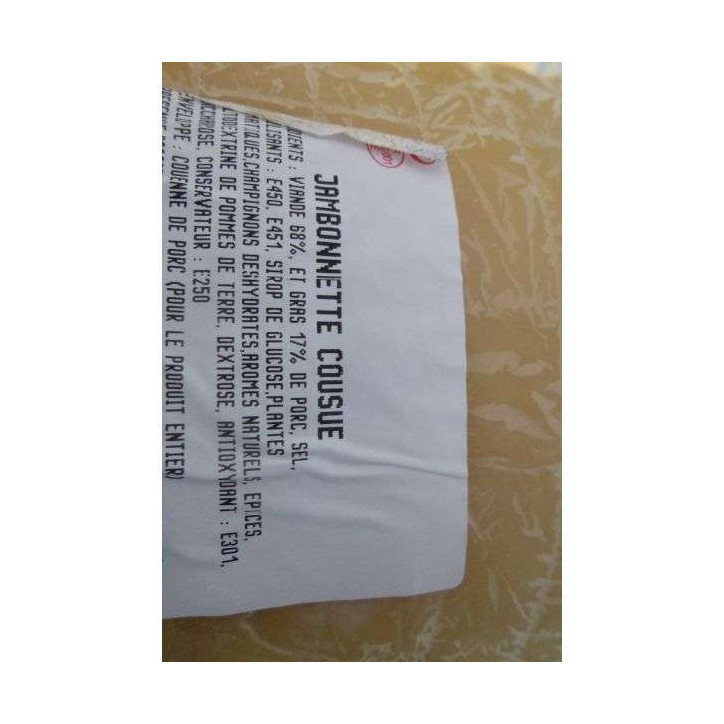 JAMBONNETTE CUITE 2.5K ENV